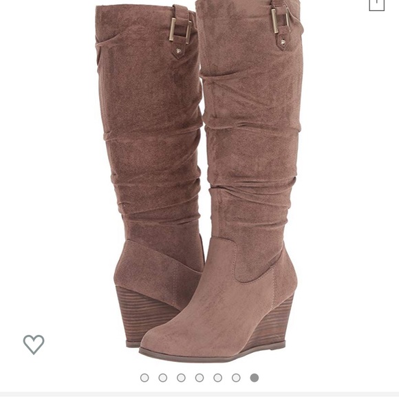 dr scholl's poe wedge boots